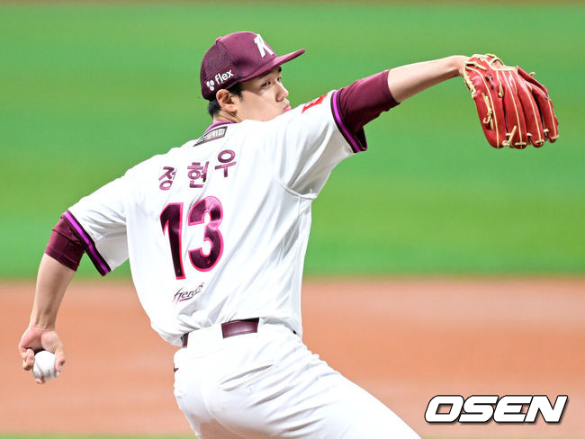 키움 투수 정현우 / OSEN DB