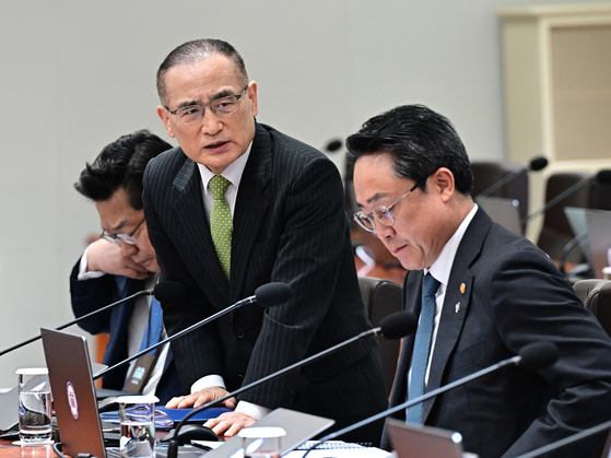 5일 서울 용산 대통령실청사에서 열린 이재명 정부 첫 국무회의에 위성락 국가안보실장이 참석하고 있다. 대통령실 사진기자단