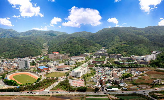 경북 안동시 국립경국대학교 전경. 사진 국립경국대