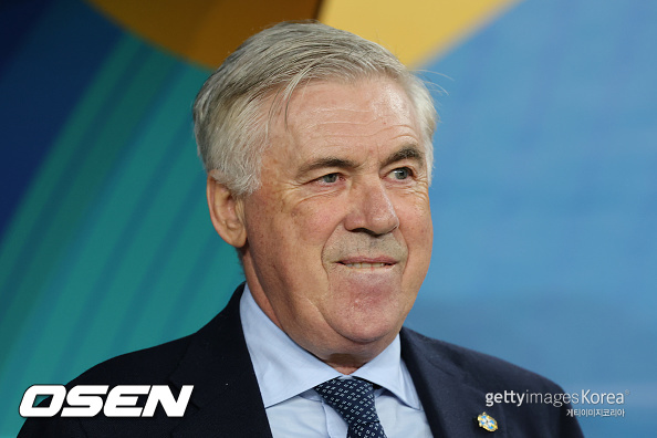 [사진] 안첼로티 감독 ⓒGettyimages(무단전재 및 재배포 금지)
