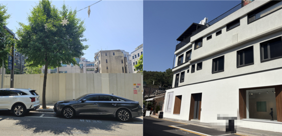검찰이 화랑 불법 대선 캠프 운영 의혹에 건진법사 일가가 관여한 정황을 포착했다. 해당 화랑은 지난해 강남 가로수길에서 종로로 위치를 옮겼다. 이찬규 이아미 기자