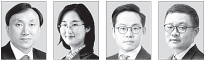 김재언, 김윤정, 최홍석, 박성하(왼쪽부터 순서대로)