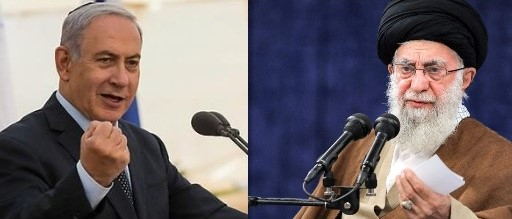 베냐민 네타냐후 이스라엘 총리와 아야톨라 하메네이 이란 최고 지도자. 이스라엘이 지난 13일 이란 핵 시설을 공습하자 이란이 미사일 수백 발을 쏘며 반격에 나섰다. [연합뉴스] 