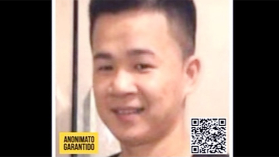 브라질 경찰에서 온라인을 통해 배포한 10대 여성 살인 피의자 수배 전단. 연합뉴스