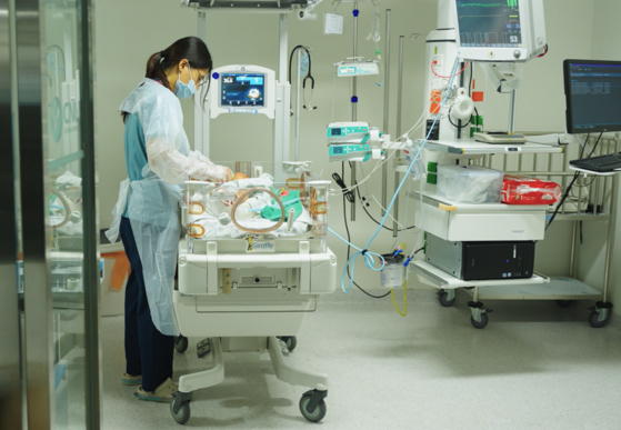 세종 충남대병원 신생아중환자실(NICU). 사진 세종 충남대병원