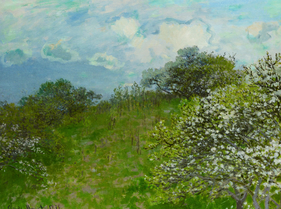 클로드 모네의 ‘봄’은 인상주의 운동의 시작을 알린 작품이다. ⓒ Johannesburg Art Gallery, Johannesburg