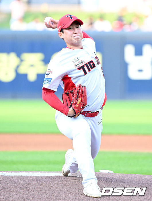 KIA 타이거즈 윤영철. /OSEN DB