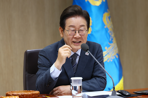 이재명 대통령이 지난 24일 서울 용산 대통령실 청사에서 열린 국무회의에서 발언하고 있다. 대통령실사진기자단=중앙일보 김현동 기자