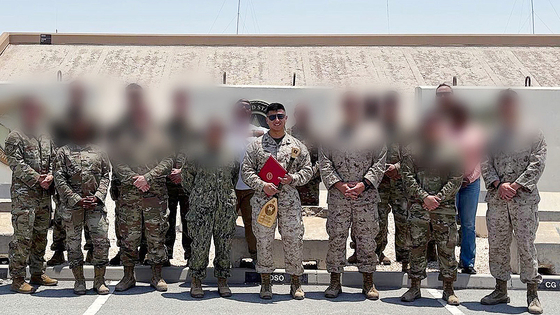 미국 중부 특수작전사령부(CSOJTF-C)에 근무 중인 케빈 황 씨. 케빈 리우 황 링크드인