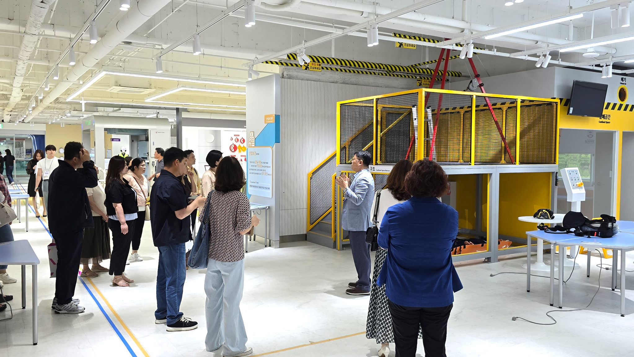 경복대학교 2025년 Rising Day 안전보건학과 캠퍼스투어 현장 사진 (제공=경복대학교)