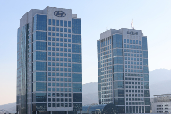 서울 서초구 양재동 현대자동차 본사 모습. 사진 뉴스1