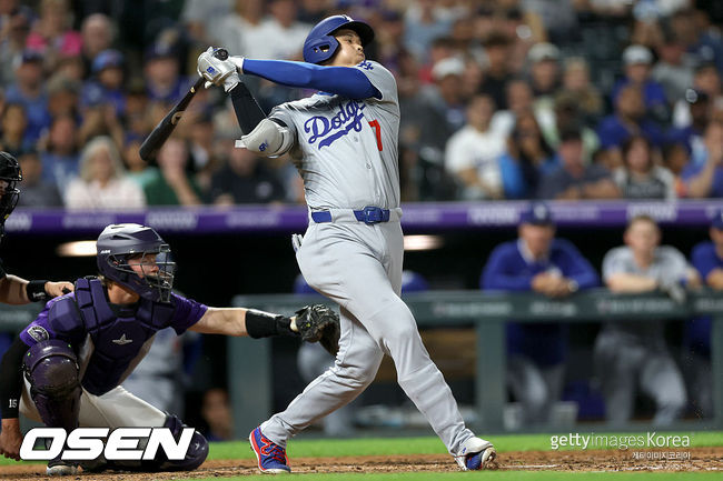 [사진] LA 다저스 오타니 쇼헤이. ⓒGettyimages(무단전재 및 재배포 금지)
