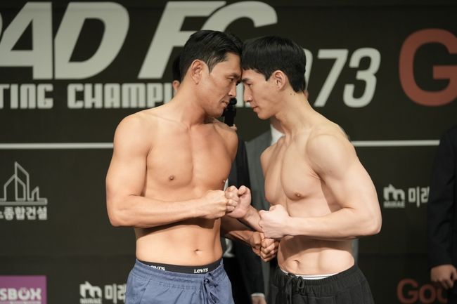 그간 많은 관심을 모은 ‘개그맨’윤형빈(46, FREE)과‘200만 먹방 유튜버’밴쯔(35,파이터100)의 대결이 하루 남았다. /로드FC