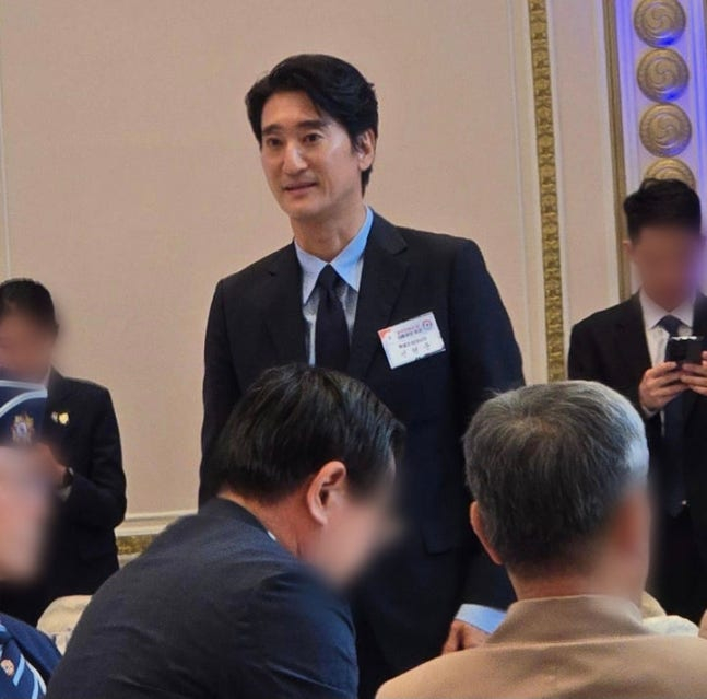 배우 신현준이 27일 청와대 영빈관에서 열린 호국보훈의 달 행사에 참석하고 있다. 사진 신현준 인스타그램 