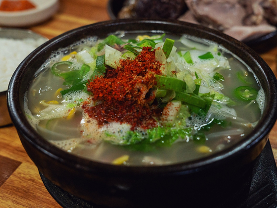 제주 보성시장의 순대국밥. 사진 제주관광공사