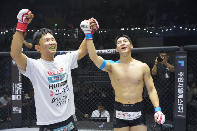 밴쯔는 지난 27일 장충체육관에서 열린 굽네ROAD FC 073 2부 제6경기 -76kg 스페셜 이벤트 매치에서 ‘개그맨’ 윤형빈과 싸웠다. 결과는 1라운드 1분42초 만에 TKO 패배를 당했다. / 로드FC