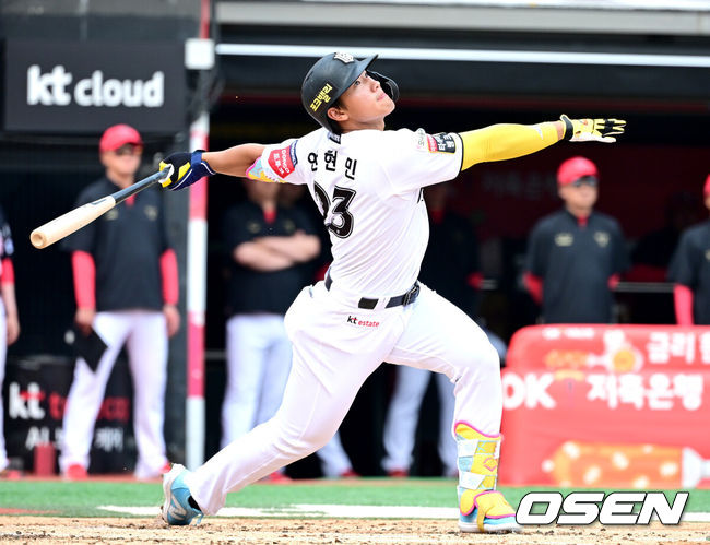 KT 위즈 안현민. /OSEN DB