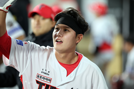 KIA의 상승세를 이끌고 있는 오선우. 사진 KIA 타이거즈