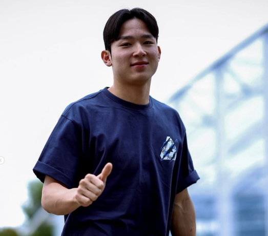 토트넘 훈련에 복귀하는 양민혁. 사진 토트넘