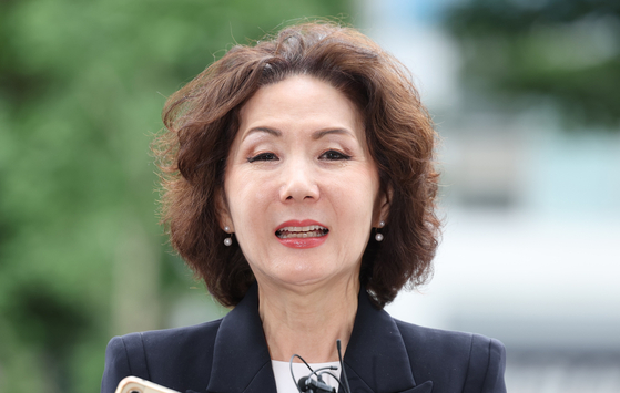이진숙 교육부 장관 후보자. 뉴시스