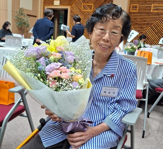전북 정읍시에 꾸준히 기부해 온 박순덕 할머니. 연합뉴스