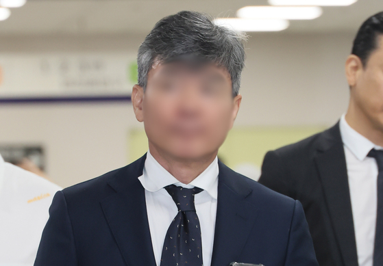 이종호 전 블랙펄인베스트 대표가 지난해 9월 서울 서초구 서울고등법원에서 열린 '도이치모터스 주가조작 의혹' 2심 선고 공판에 출석하고 있는 모습. 연합뉴스