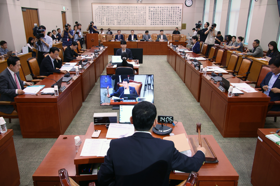 11일 오후 서울 여의도 국회에서 법제사법위원회 법안심사제1소위원회 상법개정안 관련 공청회에가 열리고 있다. 뉴시스