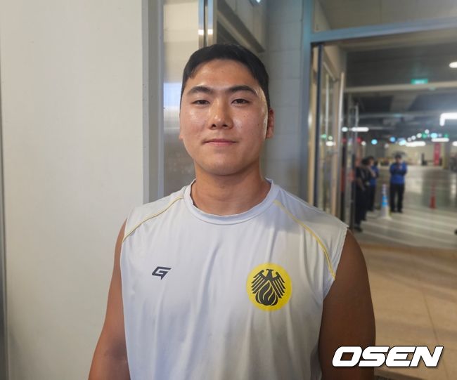 [OSEN=대전, 이후광 기자] 상무에서 군 복무 중인 윤준호 / backlight@osen.co.kr