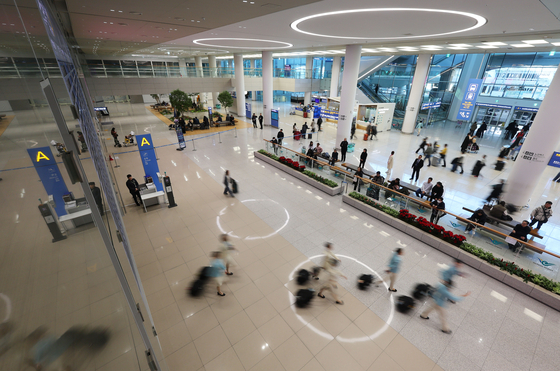 인천공항 입국장(사진은 기사 내 특정 내용과 직접적 연관이 없습니다.) 연합뉴스 