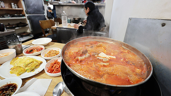  서울 시내의 한 김치찌개 식당 모습. 연합뉴스