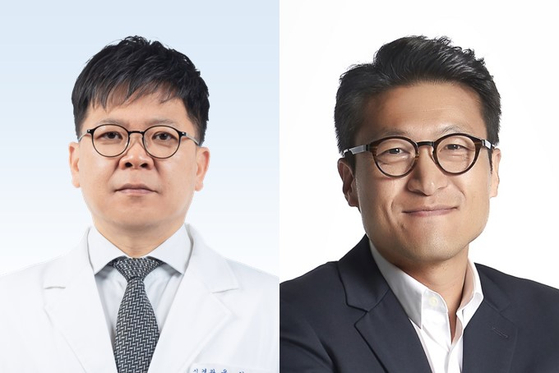 분당서울대병원 신경과 윤창호 교수(왼쪽)와 KAIST 전기·전자공학부 배현민 교수. 사진 분당서울대병원