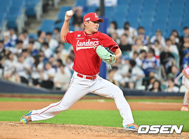 SSG 노경은. / OSEN DB