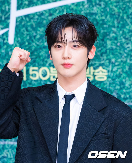 [OSEN=박준형 기자] 25일 오후 서울 목동 SBS 사옥에서 SBS 새 금토드라마 ‘트라이:우리는 기적이 된다’(이하 ‘트라이’) 제작발표회가 진행됐다.배우 윤계상와임세미,김요한가 출연하는 드라마 '트라이'는 예측불허 괴짜감독 주가람(윤계상)과 만년 꼴찌 한양체고 럭비부가 전국체전 우승을 향해 질주하는 코믹 성장 스포츠 드라마다.배우 김요한이 포즈를 취하고 있다.   2025.07.25 / soul1014@osen.co.kr