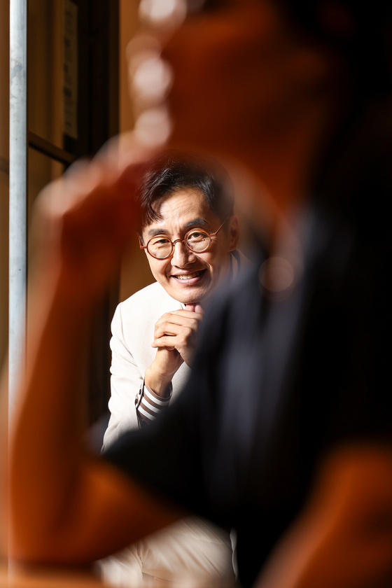 김재원 아나운서는 "생방송 진행을 잘 하기 위해선 시청자 마음을 잘 이해하고 그에 맞춰 질문해야 한다"고 말했다. 우상조 기자