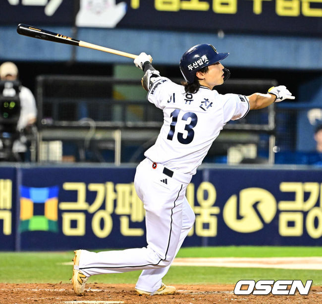 [OSEN=지형준 기자] 두산 이유찬. 2025.07.04 / jpnews@osen.co.kr