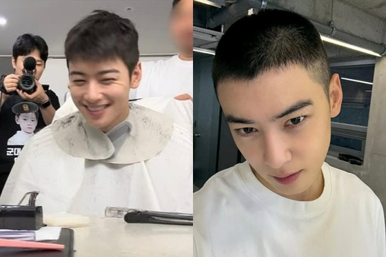 사진 차은우 SNS 캡처