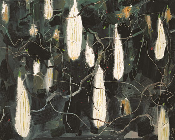 ‘여주고향’(1998, 캔버스에 유채). [사진 예술의전당]