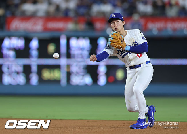 [사진] LA 다저스 김혜성. ⓒGettyimages(무단전재 및 재배포 금지)