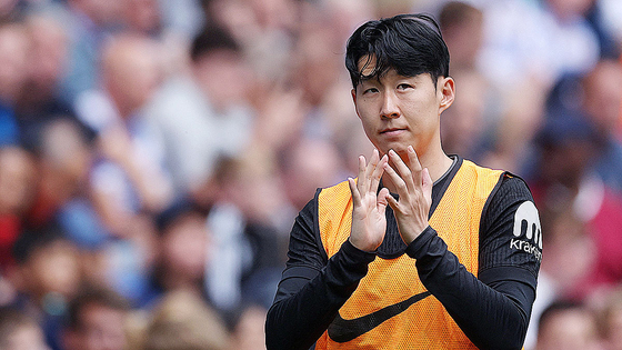  미국 LAFC 이적설에 휩싸인 토트넘 손흥민. 로이터=연합뉴스
