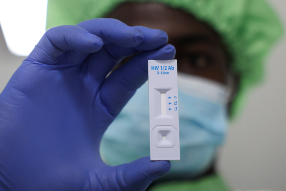 HIV 검사 키트. 로이터=연합뉴스