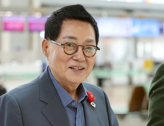 박지원 민주당 의원. 뉴스1