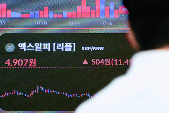 지난 17일(현지시간) 미 하원에서 가상화폐 3개 법안이 통과하면서 가상화폐 시가총액 3위 엑스알피(리플)가 사상 최고치를 기록하는 등 알트코인이 큰 폭의 상승세를 보였다. 연합뉴스