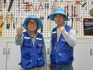 강춘석, 제갈태열씨. [사진 울산 동구]