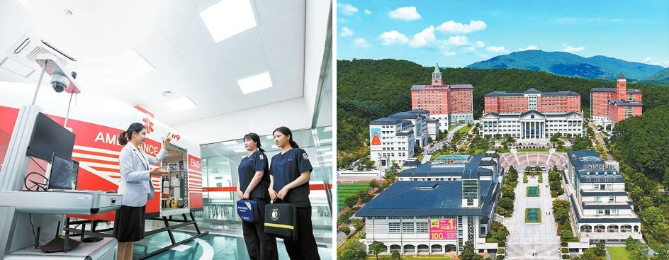 경복대학교는 응급센터, 감염관리센터 등 총 11개의 전문 실습공간으로 구성된 간호실습시설 ‘세린센터’를 운영하고 있다. 이는 단일 대학 전국 최대 규모다. [사진 경복대학교]