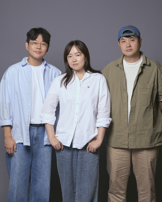 '모태솔로지만 연애는 하고 싶어'를 연출한 원승재, 김노은, 조욱형 PD. 사진 넷플릭스
