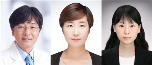 사진 왼쪽부터서울대병원 소아신경외과 김승기 교수, ㈜제이엘케이 고은정 박사, 소아암·희귀질환지원사업단 최승아 연구교수