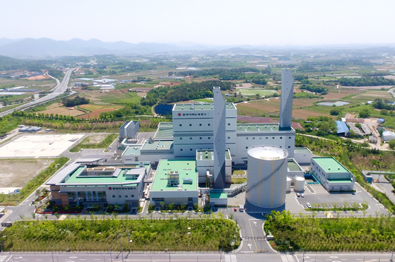 전남 나주시 산포면 SRF 열병합발전소 전경. 중앙포토
