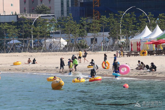 울산 동구 일산해수욕장. 사진 울산시