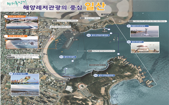 울산 일산해수욕장 개발 예상도. 자료 울산시