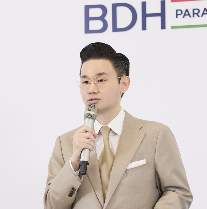 지난 6월 16일, 배동현 BDH재단 이사장이 IPC 위원장 선거 출마를 공식 발표하고 있다.